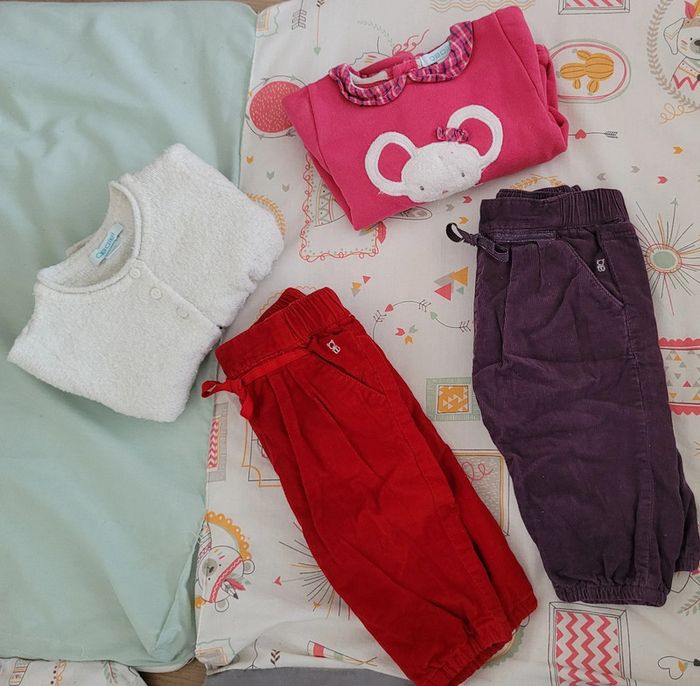 Lot chaud 6 mois Obaibi avec gilet offert