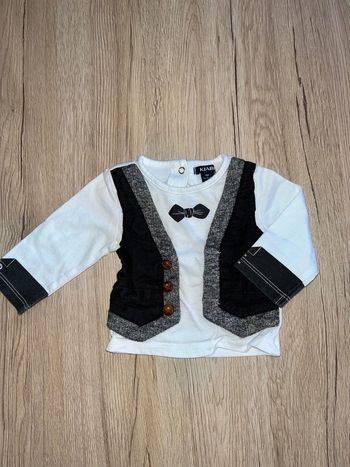 Tee-shirt manches longues kiabi 1 mois