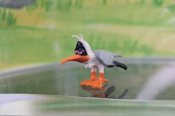 Gaston Lagaffe figurine mouette