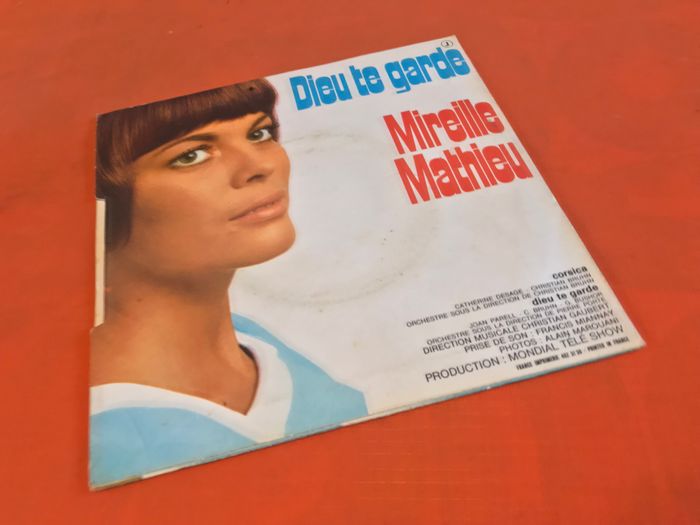Vinyle 45 tours Mireille Mathieu Corsica (1972) Barclay 61.611 - photo numéro 5