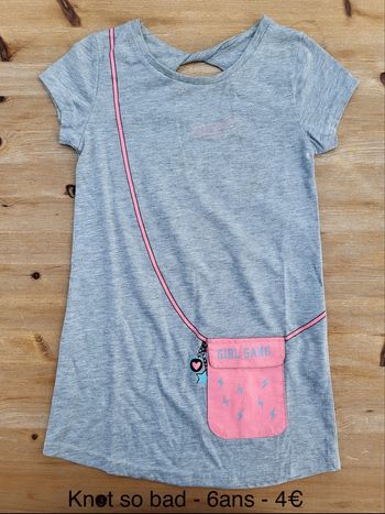 Robe / Tunique avec motif sac à main