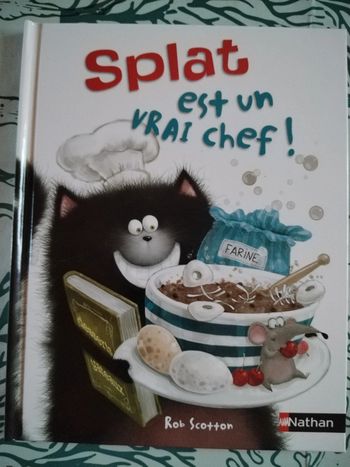 Livre Splat est un vrai chef