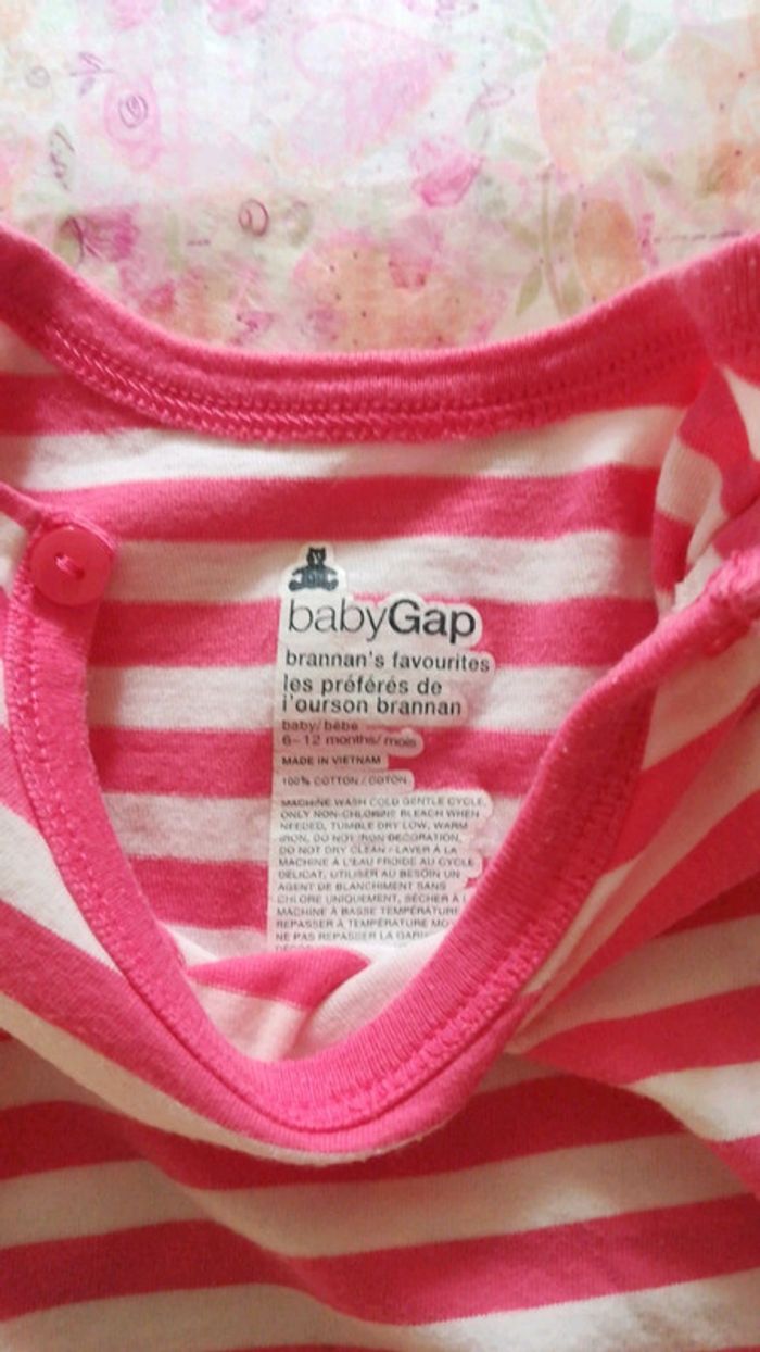 Body 6-12 mois GAP - photo numéro 2
