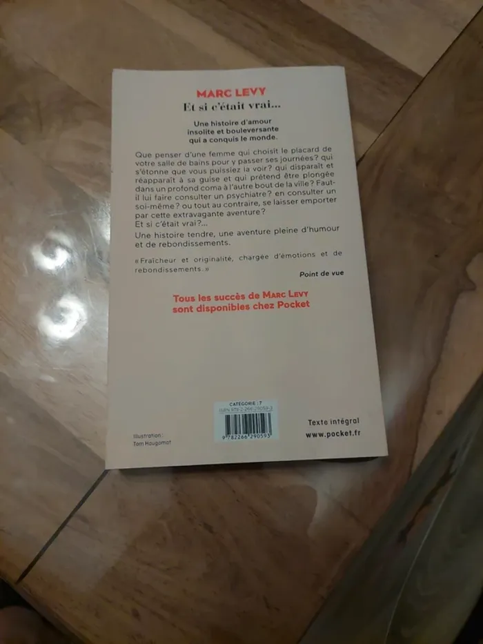 Et si c'était vrai, de Marc Levy - photo numéro 2