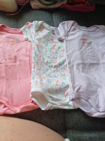 Lot de 3 bodies fille