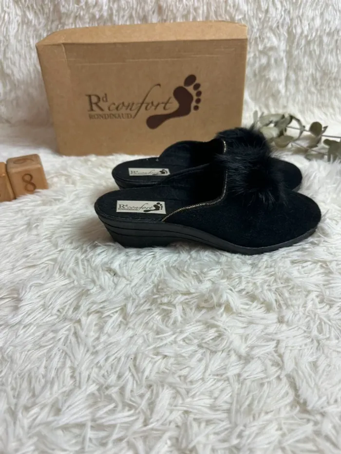 Paire de chaussons Nervac Rondinaud taille 38 - photo numéro 3