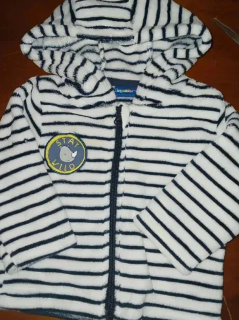 Gilet marinière 9 mois lupilu