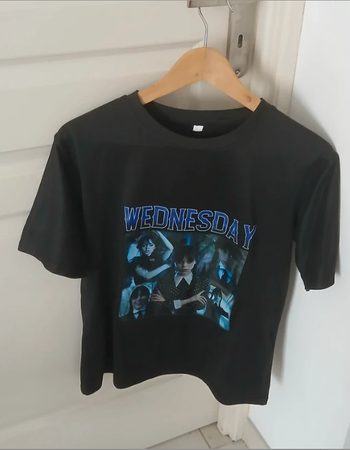 T-shirt série Mercredi /wednesday