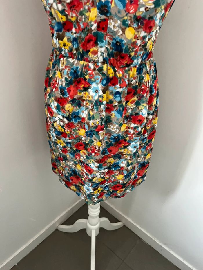 Robe à fleurs colorées Sandro S - photo numéro 2