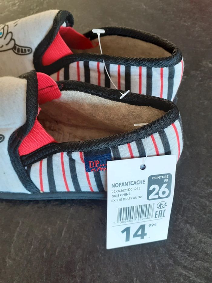 Chaussons garçon monstre pointure 26 neuf - photo numéro 5