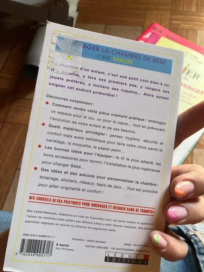 Livre aménager la chambre de bébé c’est malin - photo numéro 2