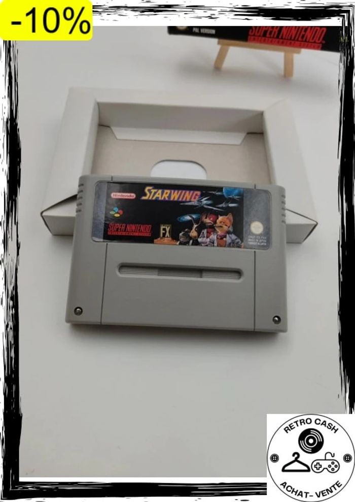 Starwing Super Nintendo snes Complet PAL noe - photo numéro 4