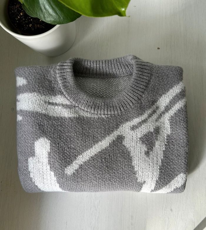 Pull Gris Aesthetic Taille M - photo numéro 2
