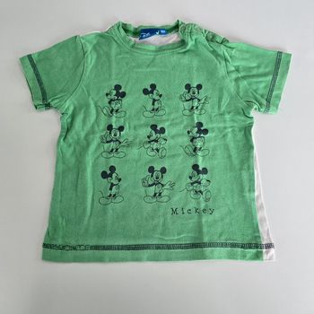 T-shirt manches courtes Mickey - disney - 18 mois
