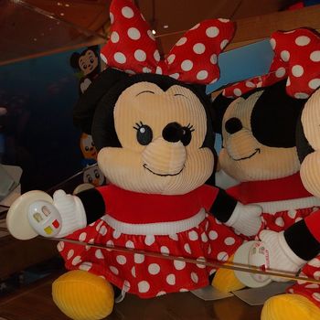 Pick-up peluche Minnie mémoire de forme Disney