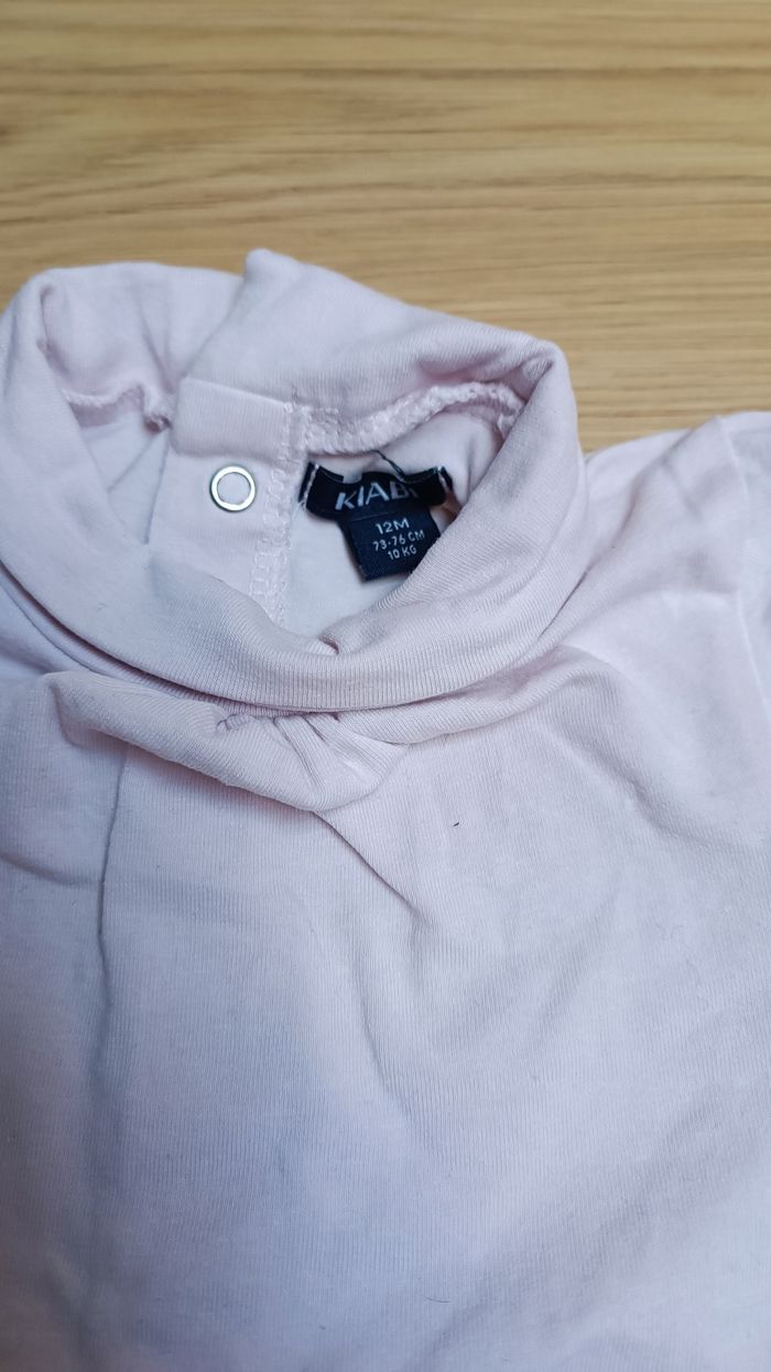 Ensemble robe et deux sous pulls 12 mois - photo numéro 3