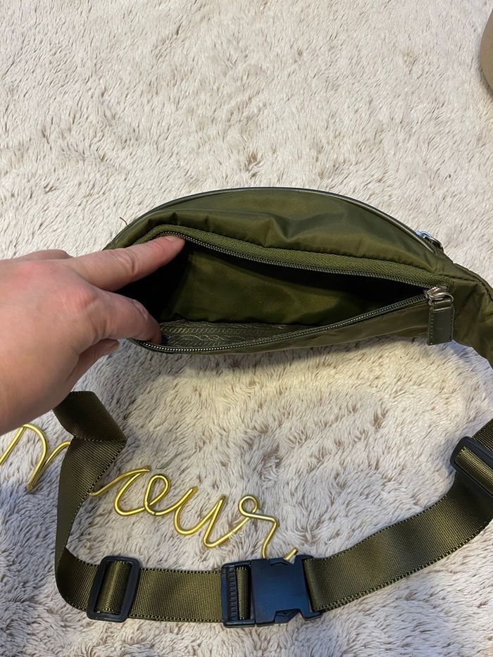 Sac banane matelassé kaki - Grafitty - photo numéro 6