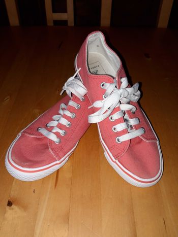 Baskets toile corail Firefly 36