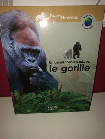 Livre le gorille Atlas junior des animaux