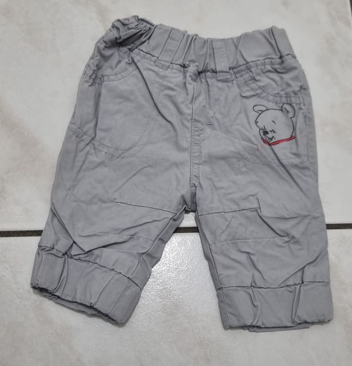 pantalon gris garçon disney baby winnie l'ourson taille 1 mois
