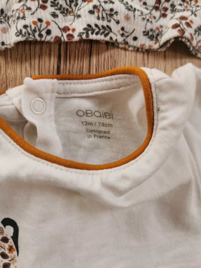 Lot de 2 Tee-shirts manches longues - photo numéro 4