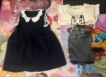 Lot de 4 vêtements 9 mois fille