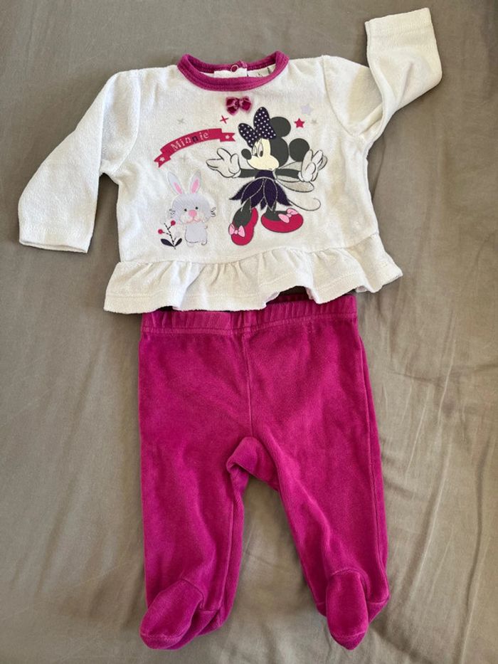 Ensemble Minnie taille 3 mois
