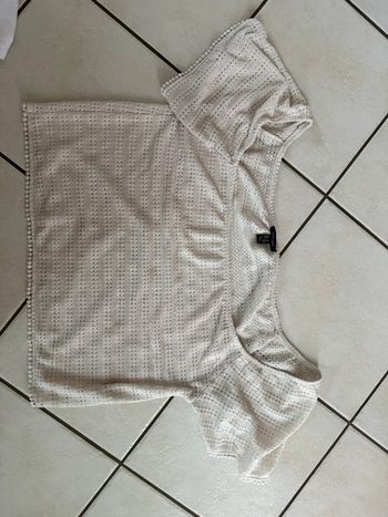 Tee shirt transparent oversize new look