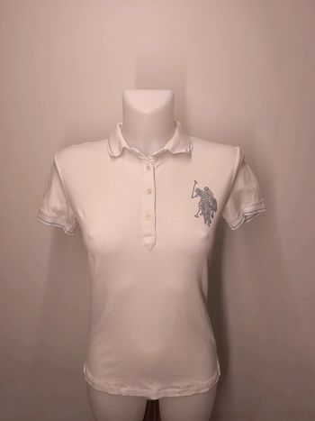 Polo U.S Polo Assn. Femme Taille S Blanc