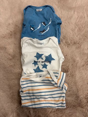 Lot de 3 body