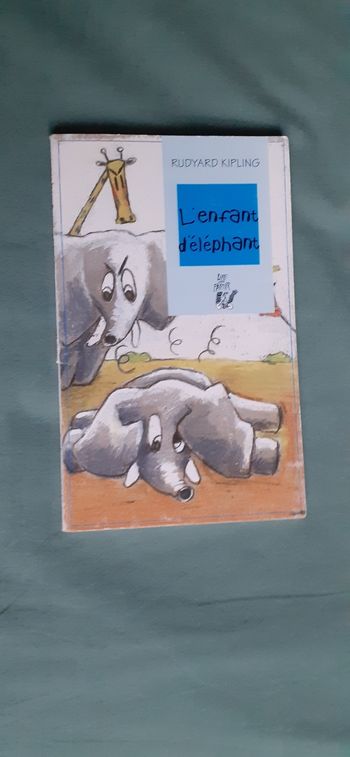 Livre l'enfant d'éléphant  7 ans et plus