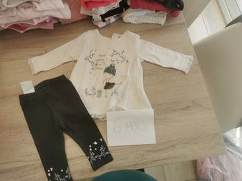 Ensemble legging et tunique 6 mois