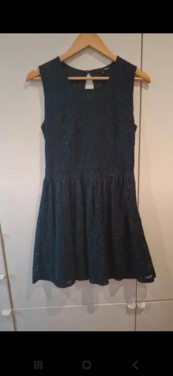 Robe etam bleu marine taille 40 tres bon etat