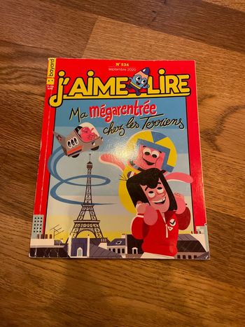 Livre J’aime lire Ma mégarentrée chez les Terriens