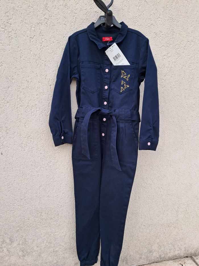 Combinaison fille 6ans neuve bleu marine