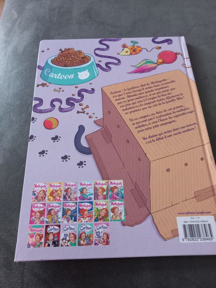 Bd mistinguette & cartoon chat arrive - photo numéro 2