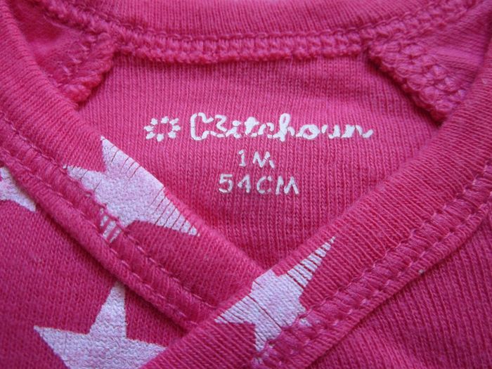 Body croisés manches longues rose 1 mois - photo numéro 7