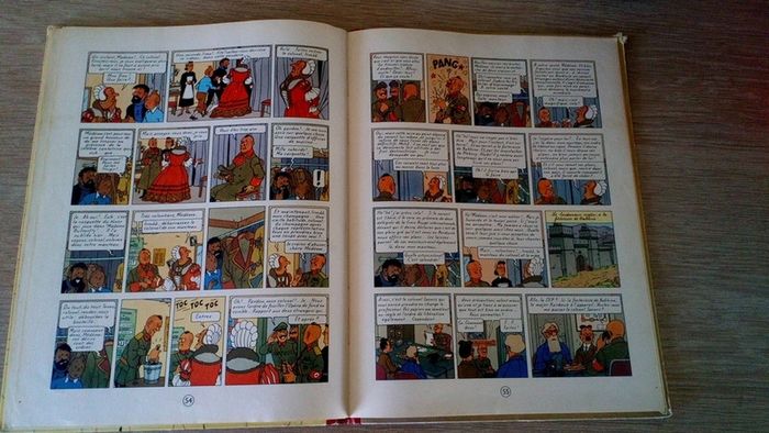 Tintin l affaire Tournesol EO B20 de 1956 - photo numéro 8