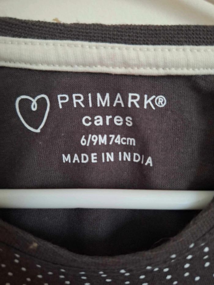 T-shirt - Primark - 6-9mois - 74cm - photo numéro 4