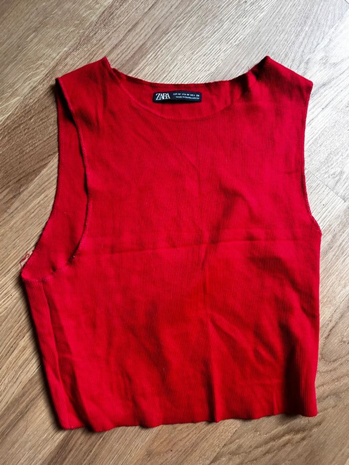 Haut court Zara taille M - photo numéro 2