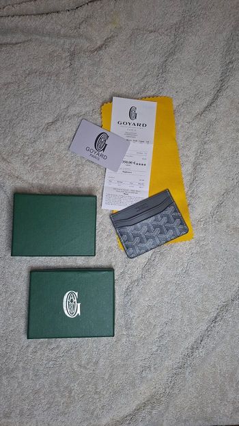 Porte Carte Goyard Gris neuf