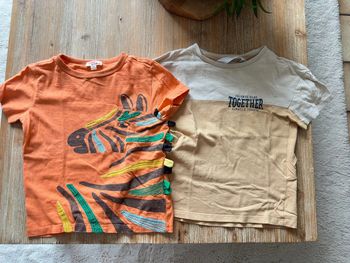 Lot de 2 tee shirt 4 ans