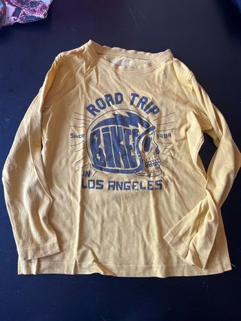 T-shirt manches longues in extenso 8 ans