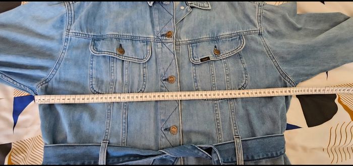 Veste en jean avec ceinture 💙 - photo numéro 6