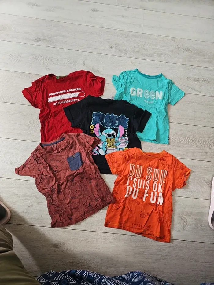 Lot de 5 t-shirts