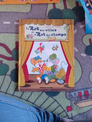 Livre le rat des villes et le rat des champs