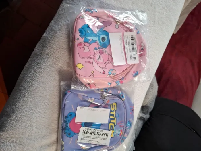 Magnifique lot de 2 petit sac stitch neuf - photo numéro 2