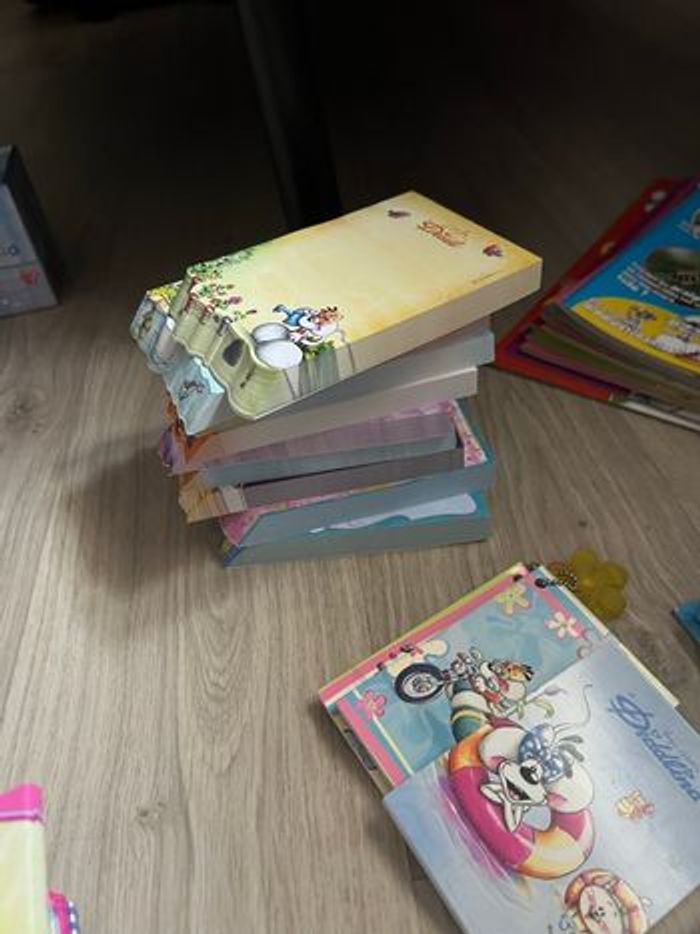 Lots de feuilles Diddl le prix n’est pas exacte faite moi votre liste !