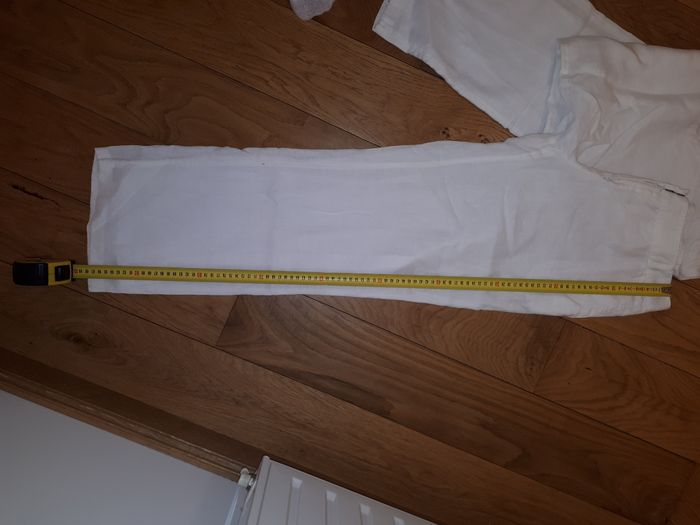 Pantalon blanc marque Grain de Malice taille 40 - photo numéro 3