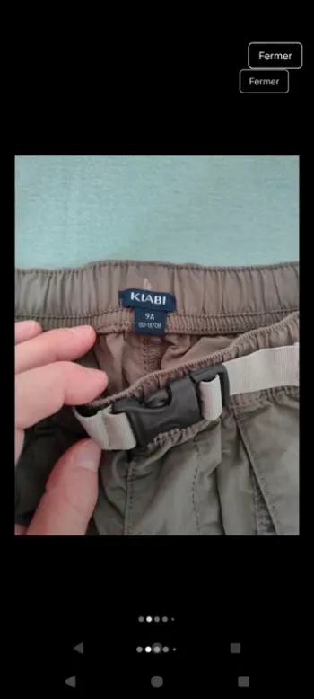 Shorts garçon
